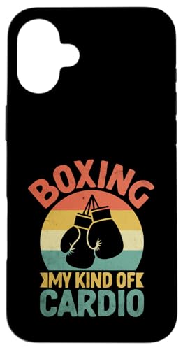 Boxing My Kind Of Cardio Boxer Sports Gym Athlete Boxen Hülle für iPhone 16 Plus von Boxing Sports Glove Boxer For Athletes Gift