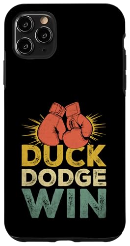 Duck Dodge Win Boxer Sports Strength Gym Athlete Boxen Hülle für iPhone 11 Pro Max von Boxing Sports Glove Boxer For Athletes Gift