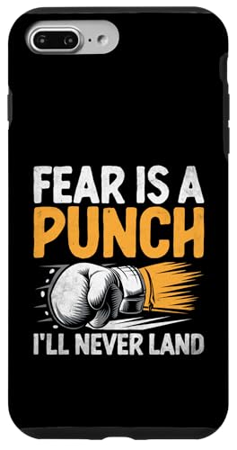 Fear Is A Punch I'll Never Land Boxer Sports Athlete Boxen Hülle für iPhone 7 Plus/8 Plus von Boxing Sports Glove Boxer For Athletes Gift