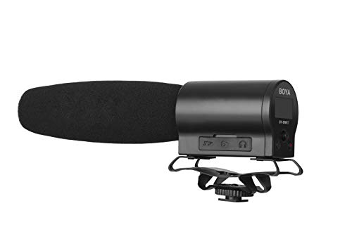 Boya by-DMR7 – Kanonen-Mikrofon mit integrierter SD-Karte, Schwarz von Boya