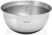 Brabantia R�hrsch�ssel Stahl matt schwarz, 1.6 L ( d22 cm) (363849) von Brabantia