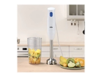 Braun MultiQuick 1 MQ10.001M, Pürierstab, 0,6 l, 1,2 m, 450 W, Blau, Weiß von Braun