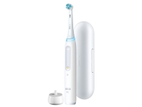 Oral-B iO Series 4 , Erwachsener, Vibrierende Zahnbürste, Tägliche Pflege, Sensibel, Super sensitive, für weiße Zähne, Lavendel, 2 min, Rund von Braun