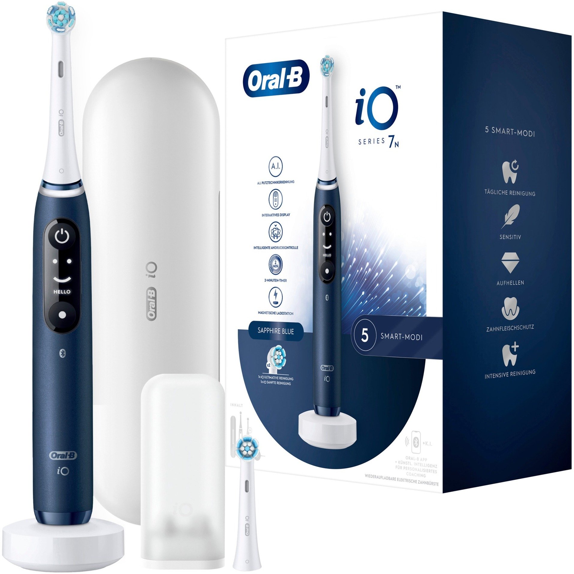 Oral-B iO Series 7N, Elektrische Zahnbürste von Braun