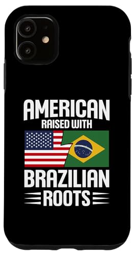 Hülle für iPhone 11 Brasilien Flagge Brasilien Brasilien USA von Brazil Gifts for American Friends