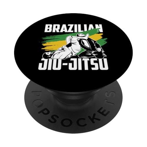 Brazilian Jiu-Jitsu BJJ Grappling Kampfsport Brasilien PopSockets mit austauschbarem PopGrip von Brazilian Jiu Jitsu Geschenkideen Kampfsportler