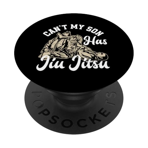 Can't My Son Has Jiu Jitsu Kampfkunst Humor PopSockets mit austauschbarem PopGrip von Brazilian Jiu Jitsu Geschenkideen Kampfsportler