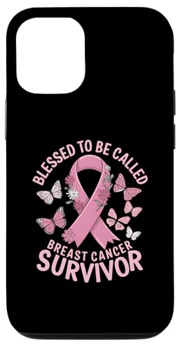 Hülle für iPhone 14 Pro Gesegnet, Brustkrebs-Überlebender Brustkrebs genannt zu werden von Breast Cancer Awareness Apparel & Gifts