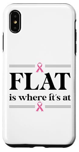 Hülle für iPhone XS Max Brustkrebs-Überlebender Kämpfer Mastektomie, rosa Schleife von Breast Cancer Awareness Pink Ribbon Warrior