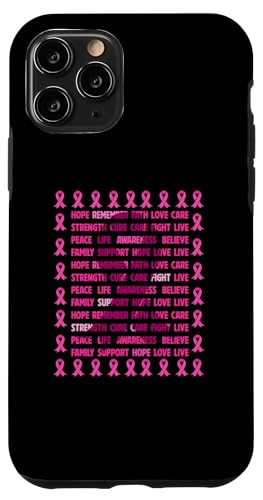 Hülle für iPhone 11 Pro Brustkrebs-Bewusstseins-Kämpfer Krieger, rosa Schleife Oktober von Breast Cancer Awareness Shirt Pink October Gift