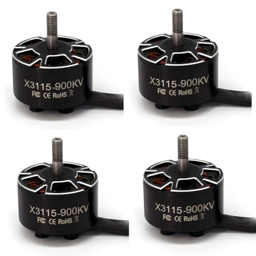 Breeshy 4-Teiliger 3115 900KV 6S Bürstenloser Motor für RC Multirotor X- FPV Cinelifter Taurus X8Pro Protek60 FPV Kamera-Kit Fertig von Breeshy