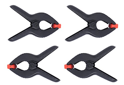 Bresser BR-56 Hintergrund-Klammer Deluxe, 4 Stück schwarz Bresser BR-56 Hintergrund-Klammer Deluxe, 4 Stück schwarz von Bresser