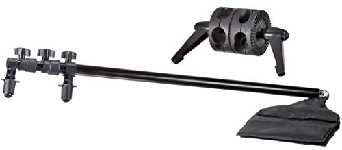 Bresser JM-9 Reflektorhalter, 10-180 cm, schwarz Bresser JM-9 Reflektorhalter, 10-180 cm, schwarz von Bresser
