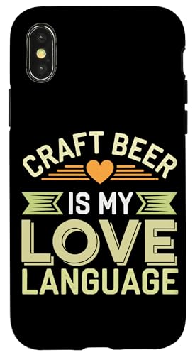 Hülle für iPhone X/XS Craft-Beer-Enthusiast, Fan einer lokalen Brauerei, Fan von Bier in kleinen Chargen von Brewery Tour Beer Tasting Craft Brew Beer Culture