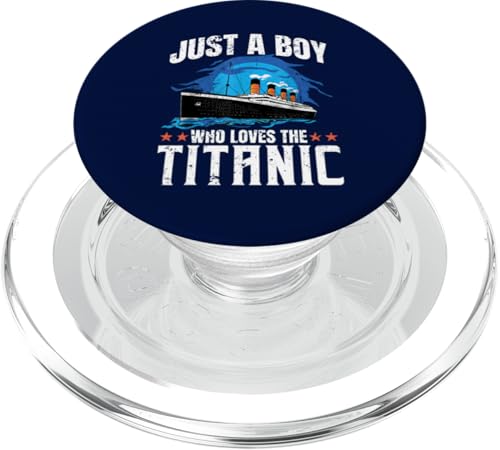 Titanic Enthusiast Design für Jungen PopSockets PopGrip für MagSafe von Bria Mathews