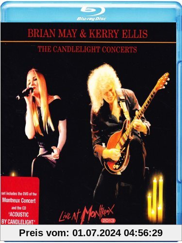 Brian May & Kerry Ellis - The Candlelight Concerts/Live At Montreux 2013  (+ CD) [Blu-ray] von Brian May
