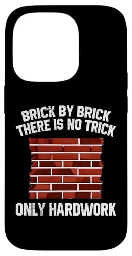 Hülle für iPhone 14 Pro Maurer Ziegel Maurer Maurer Mauerwerk Lustiger Maurer von Bricklayer Gift Mason Shirts Men Women