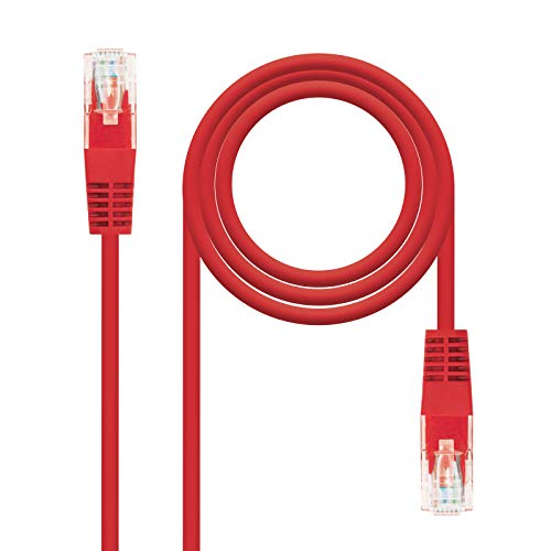 Brightium Cat.6 UTP AWG24 Patchkabel, rot, Länge 2,0 m, ideal für effiziente und stabile Netzwerkverbindungen. von Brightium