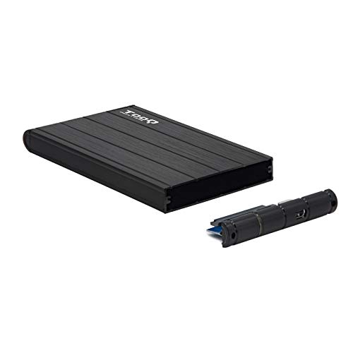 Das TQE-2530B Gehäuse ist ideal für 2,5-Zoll- und 9,5-mm-SATA-Festplatten. Mit USB 3.0-Anschluss sorgt er für schnelle und sichere Übertragungen. Das Elegante Schwarze Design Macht es perfekt für die von Brightium