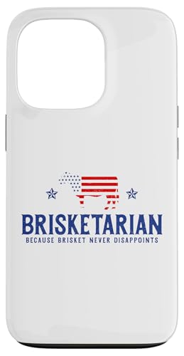 Brisketarian BBQ Grill Brisket Fleisch Räuchern Smoker Lustig Hülle für iPhone 13 Pro von Brisketarian - BBQ Grill Apparel & Gifts