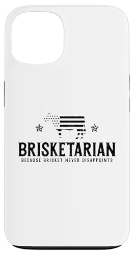 Brisketarian BBQ Grill Brisket Fleisch Räuchern Smoker Lustig Hülle für iPhone 13 von Brisketarian - BBQ Grill Apparel & Gifts