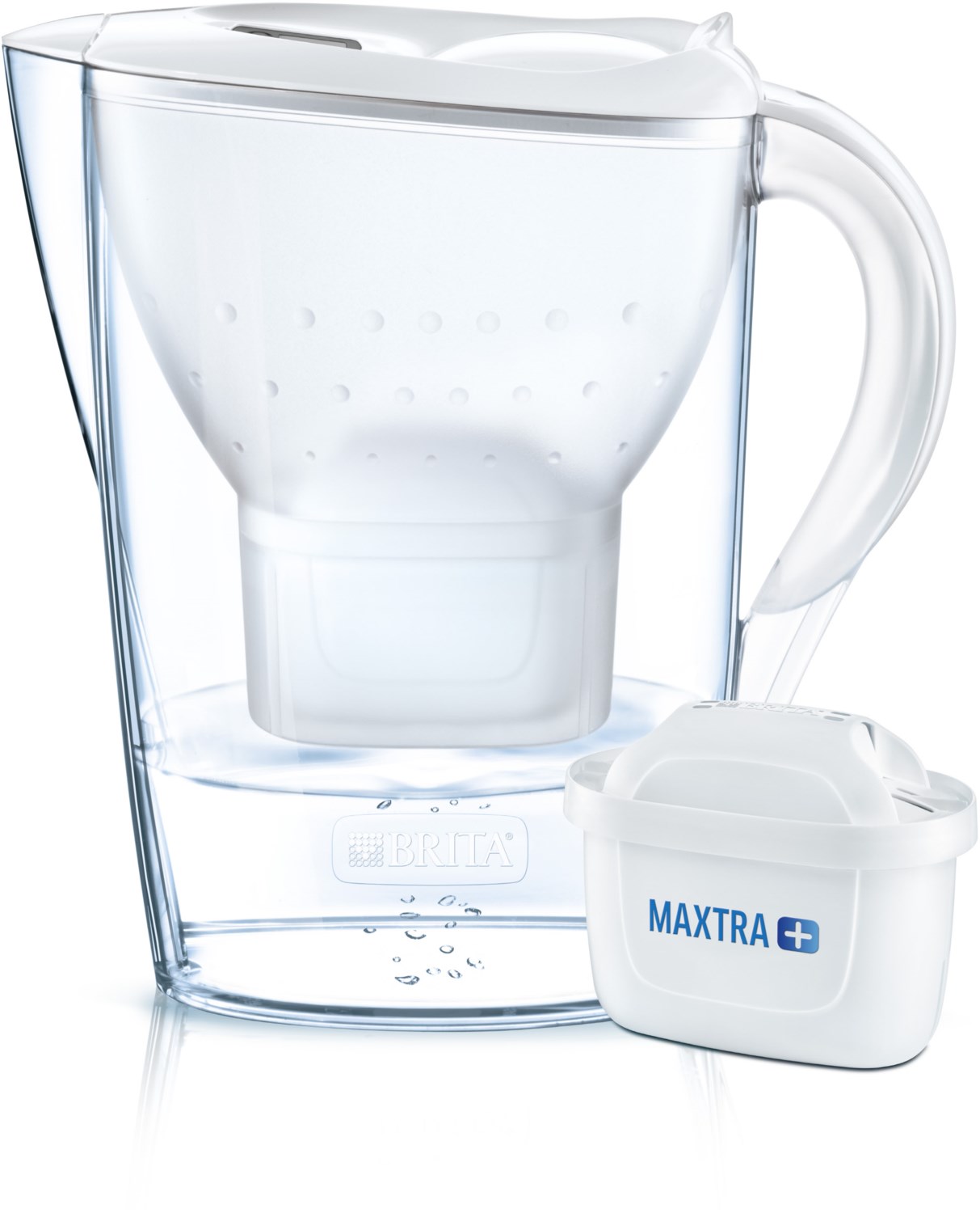 Wasserfilter-Kanne Marella weiß Tischwasserfilter von Brita