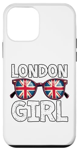 Hülle für iPhone 12 mini London Girl, London Girls, Britische Flagge Damen von British City Girls UK Flag Gifts