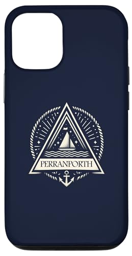 Hülle für iPhone 12/12 Pro Perranporth Cornwall Nautical | Perranporth Cornwall, Vereinigtes Königreich von British Nautical Apparel