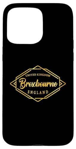 Broxbourne England – Broxbourne UK Style Hülle für iPhone 15 Pro Max von British Style Ed.