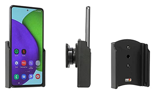 Brodit Gerätehalter 711256 Made IN Sweden für Smartphones - Samsung Galaxy A52 SM-A52F/DS Schwarz von Brodit