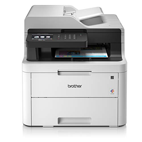 Brother MFCL3730CDNRF1 Multifunktionsdrucker (18 Seiten pro Minute, USB, Weiß) von Brother