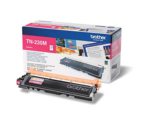 Brother Original Tonerkassette TN-230M magenta (für Brother DCP-9010CN, MFC-9120CN, HL-3040CN, HL-3070CW, MFC-9320CW) von Brother