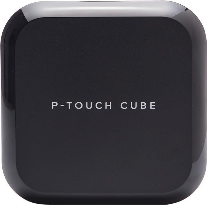 Brother P-Touch Cube Plus PT-P710BT - Etikettendrucker - Thermal Transfer - Rolle (2,4 cm) - 180 x 360 dpi - bis zu 68 Etiketten/Min. - USB 2.0, Bluetooth - automatisches Schneiden von Brother