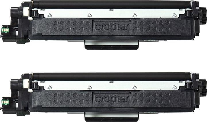 Brother TN247BK TWIN - 2er-Pack - Hohe Ergiebigkeit - Schwarz - original - Tonerpatrone - für Brother DCP-L3510, L3517, L3550, HL-L3270, L3290, MFC-L3710, L3730, L3750, L3770 von Brother