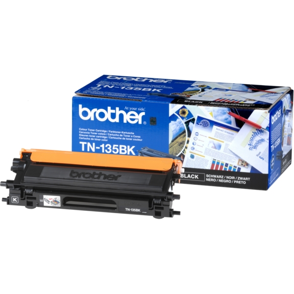 Original Brother TN135BK Toner schwarz von Brother