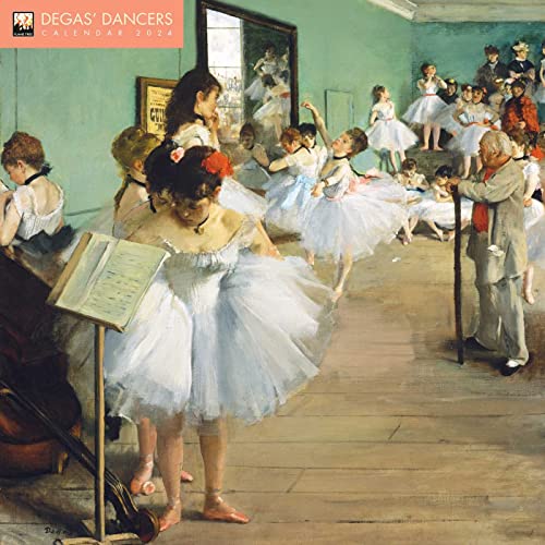 Degas Dancers – Degas Tänzerinnen 2024: Original Flame Tree Publishing-Kalender [Kalender] (Wall-Kalender) von Brown Trout-Auslieferer Flechsig