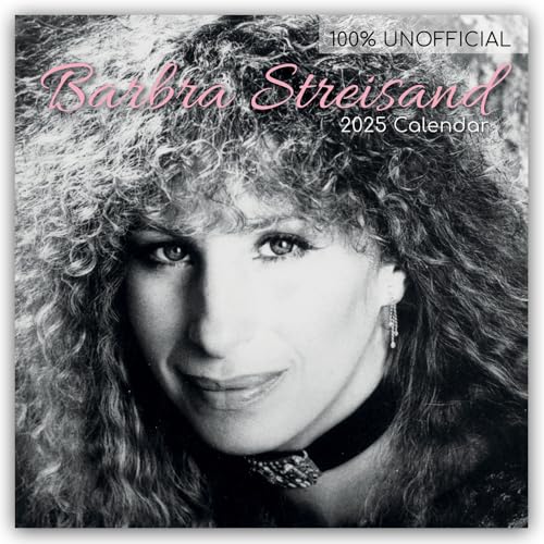 Barbara Streisand 2025 – 16-Monatskalender: Original The Gifted Stationery Co. Ltd [Mehrsprachig] [Kalender] (Wall-Kalender) von Browntrout Verlags GmbH