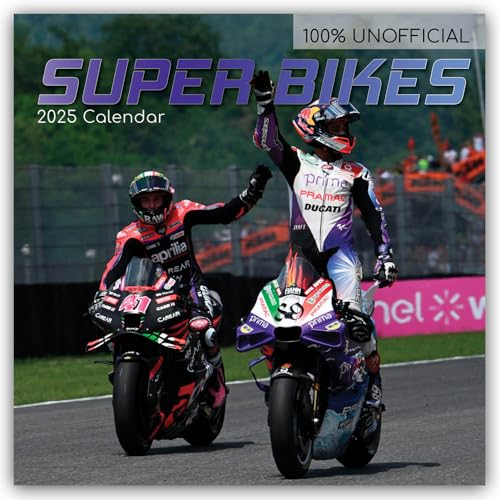 Superbikes – Motorräder 2025 – 16-Monatskalender: Original The Gifted Stationery Co. Ltd [Mehrsprachig] [Kalender] (Wall-Kalender) von Browntrout Verlags GmbH