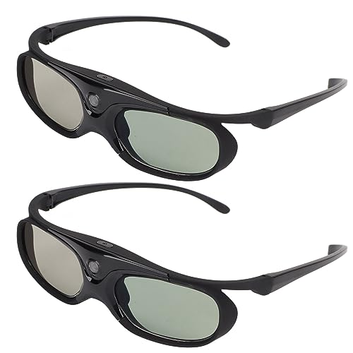 3D -Gläser, 3D -Gläser für Filme zu Hause Shutterbrille mit DLP -Link LCD -Objektiv 3D -Brillen 2pcs 144Hz 3D Active Shutter Brille für 3D DLP Orojectors 3D -Gläser, 3D -Gläser für Filme zu Hause Shutterbrille mit DLP -Link LCD -Objektiv 3D -Brillen 2pcs 144Hz 3D Active Shutter Brille für 3D DLP Orojectors von Brrnoo