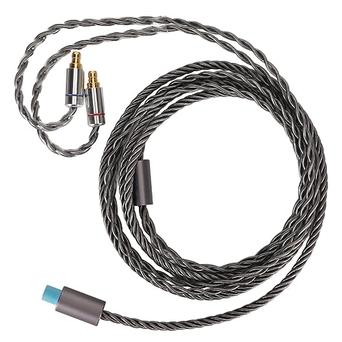 Ohrhörer-Upgrade-Kabel, für IE500Pro Kopfhörerkabel, für IE100Pro IE400Pro IE500Pro, 2,5 Mm 3,5 Mm 4,4 Mm Stecker, Ohrhörer-Upgrade-Kabel, 3,9 Fuß von Brrnoo