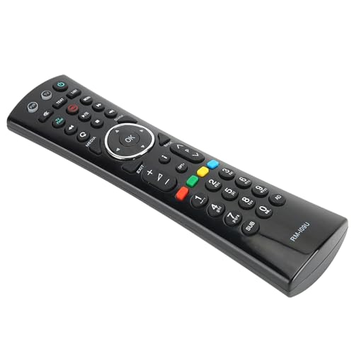 TV-Fernbedienung Universal, Universalfernbedienung mit TV-Fernbedienung 46 Tasten TV-Fernbedienung ABS-Ersatz für RM-I09U / HDR-2000T PVR von Brrnoo