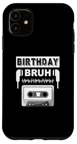 Hülle für iPhone 11 Bruh Jungen Meme Lustig Spruch Bruh Gruß Gamer Geburtstag von Bruh Boys Meme Funny Saying Brother Greeting Gift