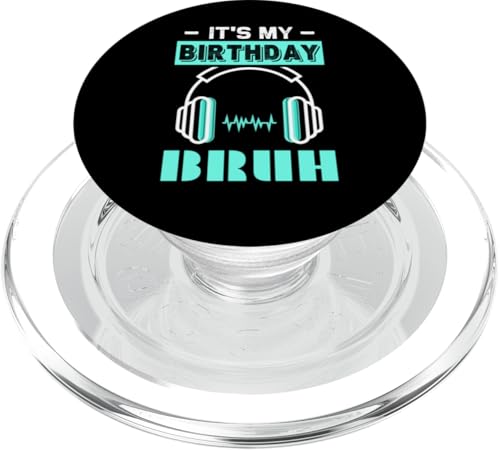 Bruh Lustiger Spruch Meme Bro Mom Slang Junge Mädchen Jugend Geburtstag PopSockets PopGrip für MagSafe von Bruh Gifts Kids Meme Gifts Funny Bruh Gamer Gift