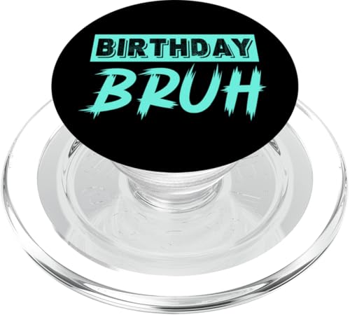 Bruh Meme Lustiger Spruch Bruh Geburtstag Shirt Teens Männer Bruh PopSockets PopGrip für MagSafe von Bruh Gifts Kids Meme Gifts Funny Bruh Gamer Gift