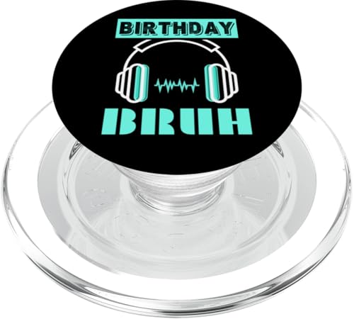 Gamer Bruh Jungen Meme Lustig Spruch Bruh Gruß Geburtstag PopSockets PopGrip für MagSafe von Bruh Gifts Kids Meme Gifts Funny Bruh Gamer Gift