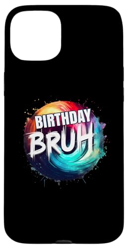 Hülle für iPhone 15 Plus Gamer Bruh Geburtstag Lustiges Gaming für Teenager, Männer, Jungen, Kinder, Jugend von Bruh Meme Gifts Funny Saying Bruh Shirt Gamer Gift