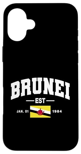 Hülle für iPhone 16 Plus Brunei gegründet am 1. Januar 1984 von Brunei Flag Design Bruneian Roots