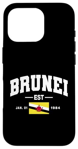 Hülle für iPhone 16 Pro Brunei gegründet am 1. Januar 1984 von Brunei Flag Design Bruneian Roots