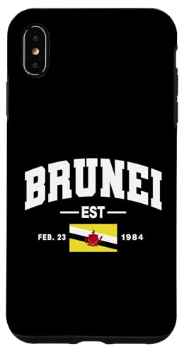 Hülle für iPhone XS Max Brunei gegründet am 23. Februar 1984 von Brunei Flag Design Bruneian Roots