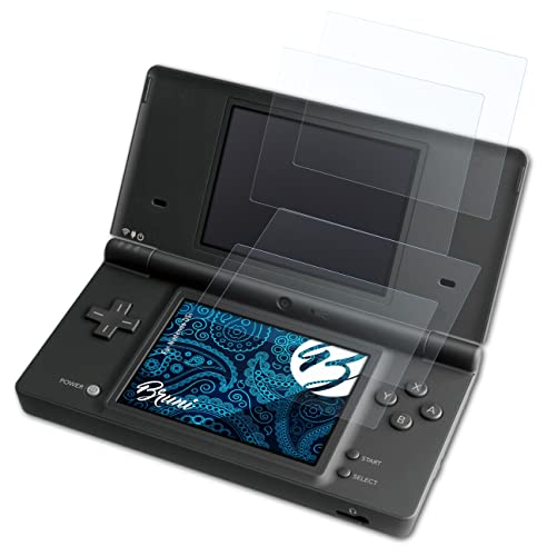 Bruni Schutzfolie kompatibel mit Nintendo DSi Folie, glasklare Displayschutzfolie (2er Set) von Bruni